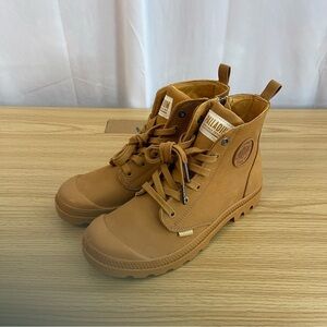 Palladium Tan Ankle Boots